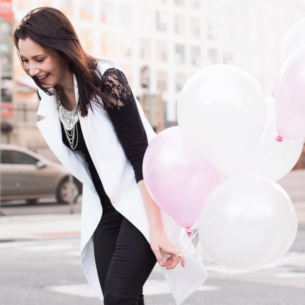 White Notch-Collar Lapel Long Vest